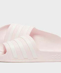 adidas Aqua adilette - Damen, Almost Pink / Cloud White / Almost Pink