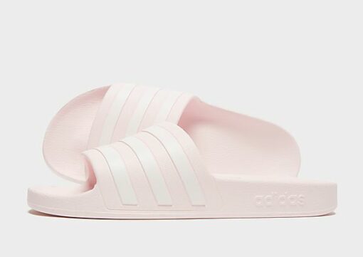 adidas Aqua adilette - Damen, Almost Pink / Cloud White / Almost Pink