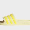 adidas Aqua adilette - Damen, Almost Yellow / Beam Yellow / Almost Yellow