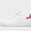 adidas Originals Stan Smith Schuh, Cloud White / Cloud White / Bold Pink