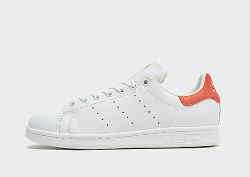 adidas Originals Stan Smith Schuh - Kinder, Cloud White / Off White / Preloved Red