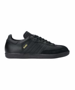 adidas Samba Hallenschuh Black Stripes Schwarz