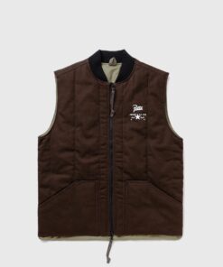 Converse PATTA "Four-Leaf Clover" Utility Reversible Padded Vest men Vests Brown in Größe:XXL