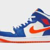 Jordan Air 1 Mid Herren - Herren, Game Royal/Phantom/White/Rush Orange