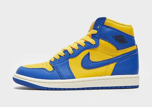 Jordan Air 1 Retro High OG Women's - Damen, Varsity Maize/Sail/Game Royal