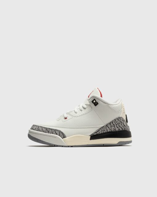 Jordan Air Jordan 3 Retro (PS) 'White Cement Reimagined' Sneakers|Basketball|High-& Midtop White in Größe:33,5