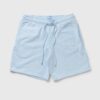 Jordan Air Jordan Wordmark Fleece Shorts men Sport & Team Shorts Blue in Größe:S