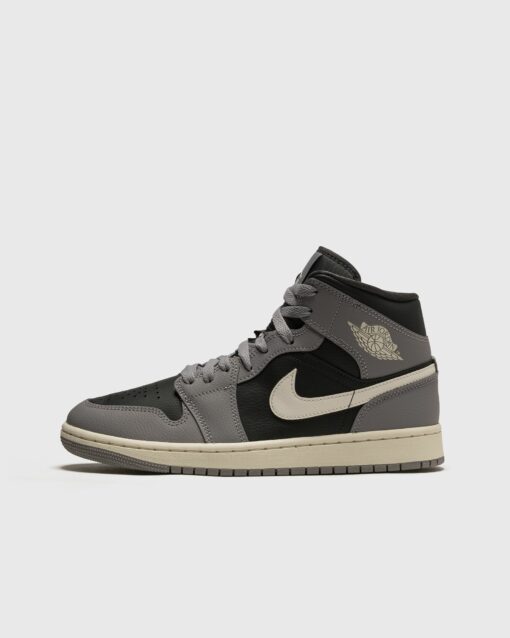 Jordan WMNS Air Jordan 1 Mid 'Cement Grey' men High-& Midtop Grey in Größe:42,5