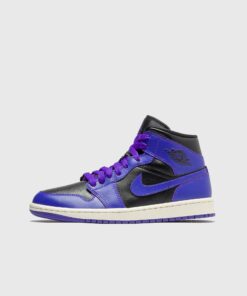 Jordan WMNS Air Jordan 1 Mid men High-& Midtop Purple in Größe:38,5