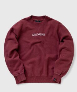 Jordan WMNS JORDAN AIR WORDMARK FLEECE CREW women Sweatshirts Red in Größe:S