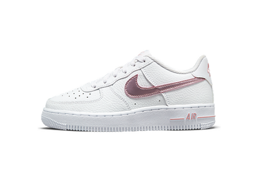 Nike Air Force 1 Low Kinder, White/Pink Glaze