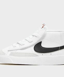 Nike Blazer Mid '77 Baby - Kinder, White/Total Orange/Black