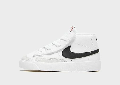 Nike Blazer Mid '77 Baby - Kinder, White/Total Orange/Black