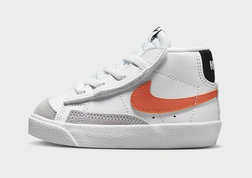 Nike Blazer Mid '77 Baby - Kinder, White/White/Black