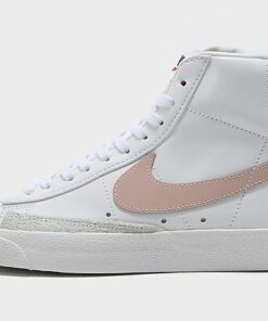 Nike Blazer Mid '77 Damen - Damen, White/Peach/Summit White/Pink Oxford