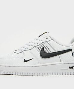 Nike Force 1 LV8 Utility Kinder, White/Black/Tour Yellow/White
