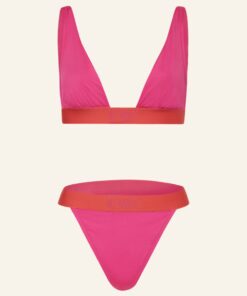 Off-White Bralette-Bikini rot