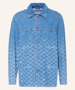 Off-White Jeans-Overshirt blau