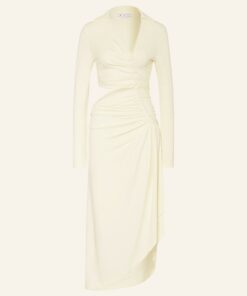 Off-White Kleid beige