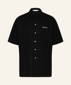 Off-White Kurzarm-Hemd Comfort Fit