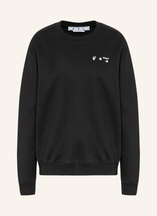 Off-White Sweatshirt schwarz
