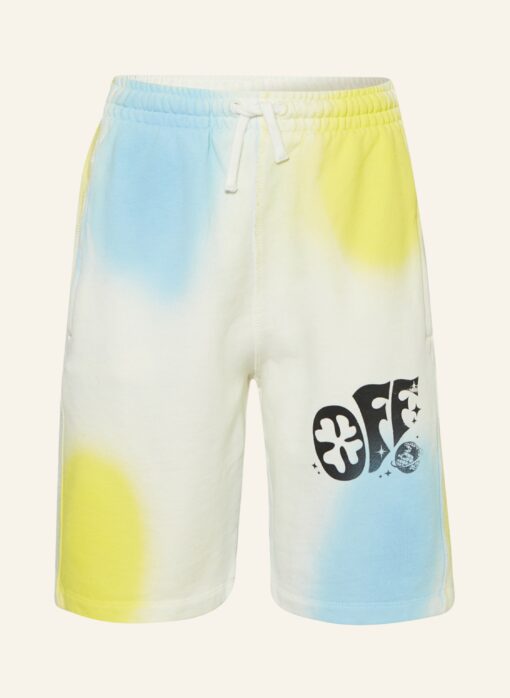 Off-White Sweatshorts weiss