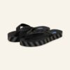 Off-White Zehentrenner Industrial schwarz