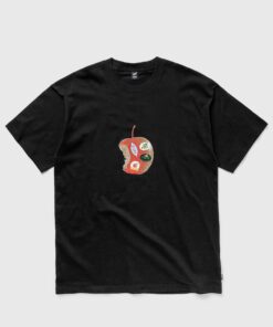 PATTA APPLE T-SHIRT men Shortsleeves Black in Größe:M