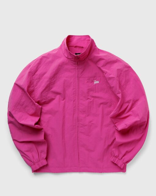 PATTA BASIC NYLON M2 TRACK JACKET men Track Jackets Pink in Größe:M