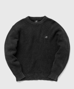 PATTA HONEYCOMB KNITTED SWEATER men Pullovers Black in Größe:S