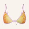 STELLA McCARTNEY SWIMWEAR Triangel-Bikini-Top SMILE