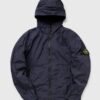 Stone Island Blouson Garment Dyed Crinkle Reps NY men Windbreaker Blue in Größe:XXL