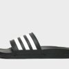 adidas Comfort adilette - Damen, Core Black / Cloud White / Core Black