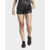 adidas Marathon 20 Running Shorts - Damen, Black / White