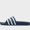 adidas Originals Adilette Badelatschen Herren, Navy