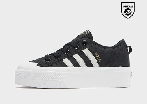 adidas Originals Nizza Platform Junior, Black