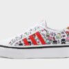 adidas Originals Nizza Platform Schuh, Cloud White / Core Black / Vivid Red