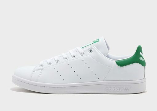 adidas Originals Stan Smith Herren - Damen, Cloud White / Cloud White / Green