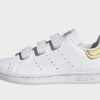 adidas Originals Stan Smith Schuh, Cloud White / Cloud White / Almost Yellow