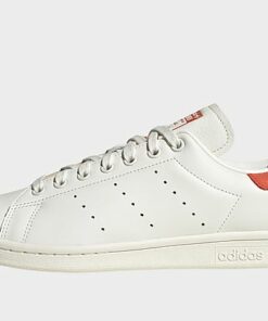 adidas Originals Stan Smith Schuh - Damen, Core White / Off White / Preloved Red