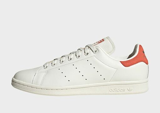 adidas Originals Stan Smith Schuh - Damen, Core White / Off White / Preloved Red