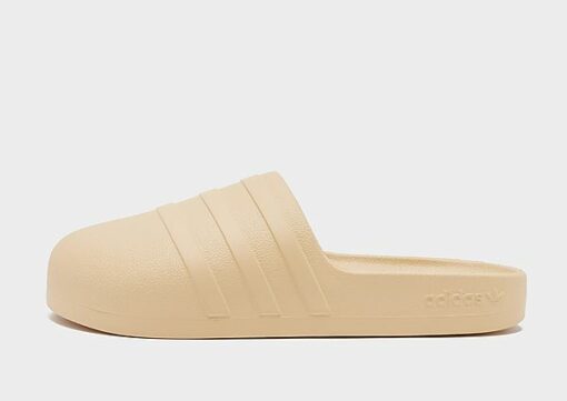 adidas Originals adilette - Damen, Magic Beige / Magic Beige / Core Black