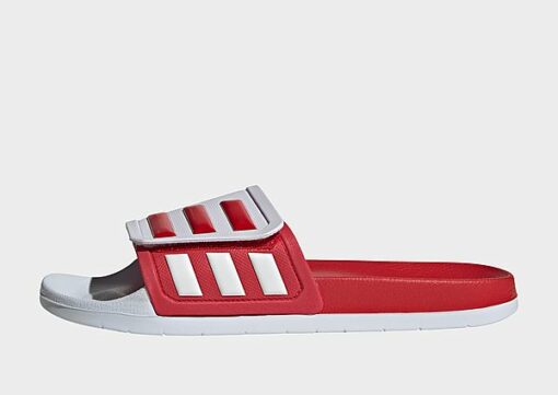 adidas TND Adilette - Damen, Cloud White / Scarlet / Scarlet