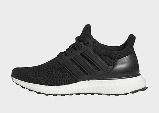 adidas Ultraboost 1.0 Laufschuh, Core Black / Core Black / Beam Green