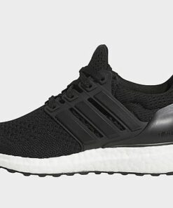 adidas Ultraboost 1.0 Laufschuh, Core Black / Core Black / Beam Green