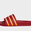 adidas adilette - Damen, Team Power Red / Cloud White / Team Colleg Gold