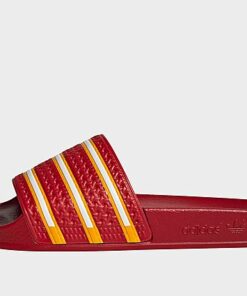 adidas adilette - Damen, Team Power Red / Cloud White / Team Colleg Gold