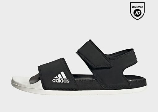 adidas adilette Sandale - Damen, Core Black / Core White / Core Black